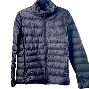 Uniqlo Ultra Light Packable Down Jacket, Black, Fall, Winter, Outdoors Travel XL